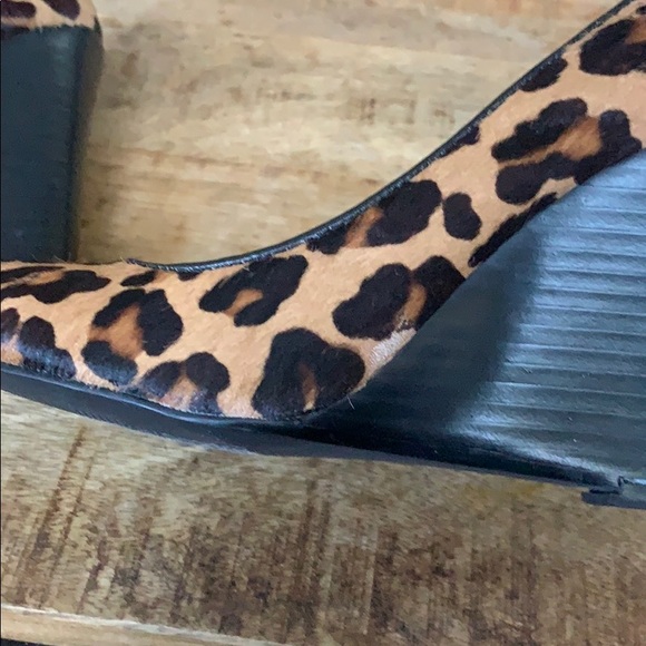 Sole Society Leopard Wedges - Picture 5 of 6
